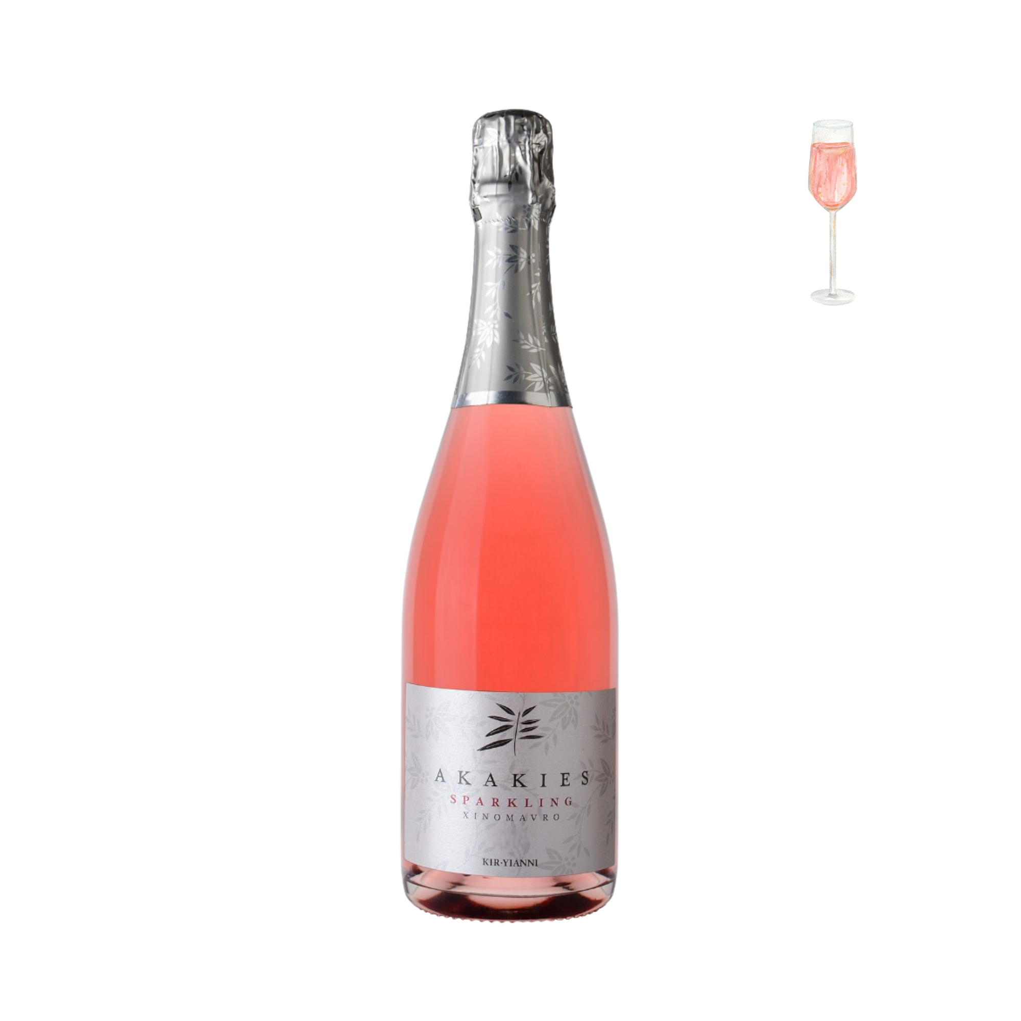 Kir-Yianni Akakies Sparkling Rosé Xinomavro