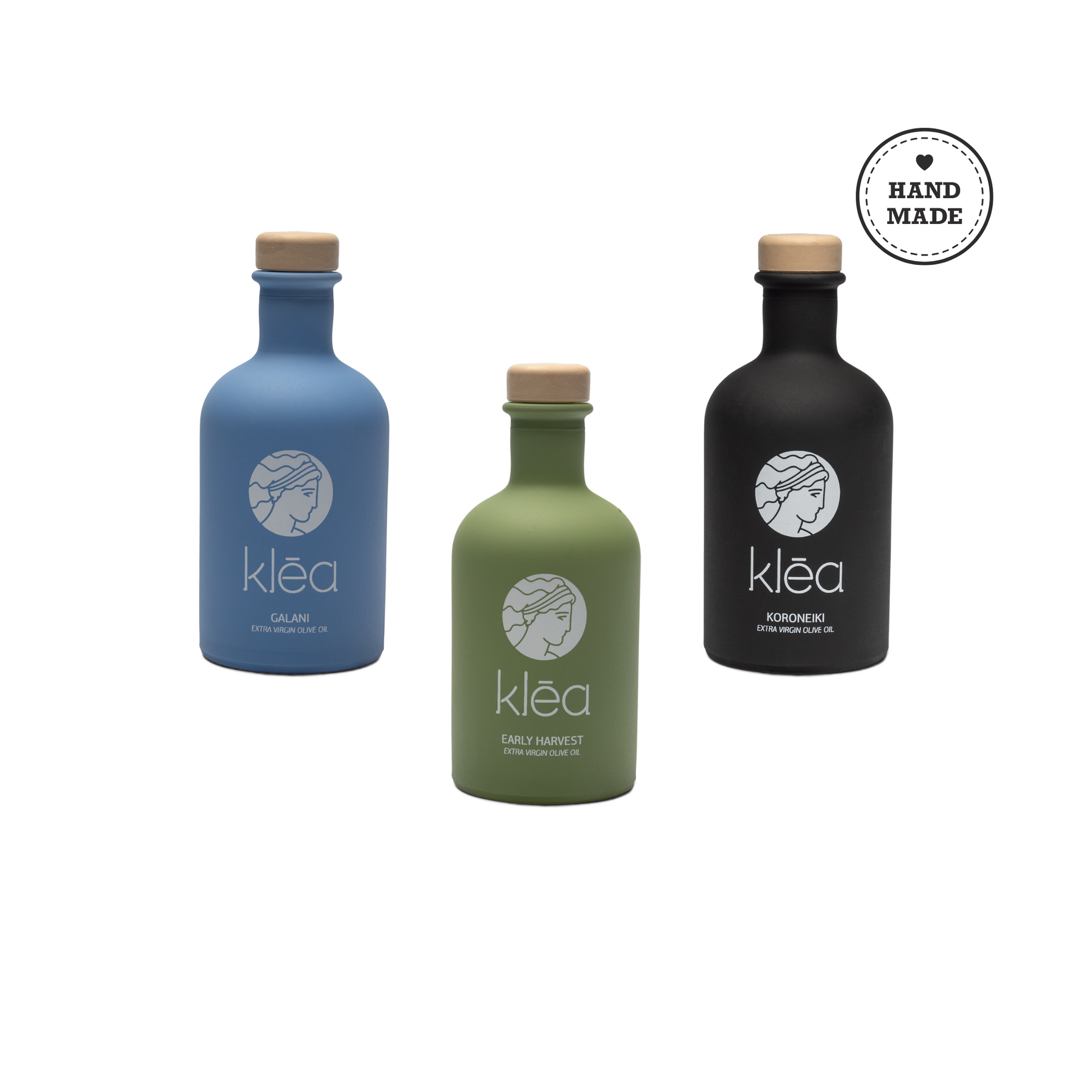 Olivenöl in 3x 100ml - klein, fein und zum Probieren