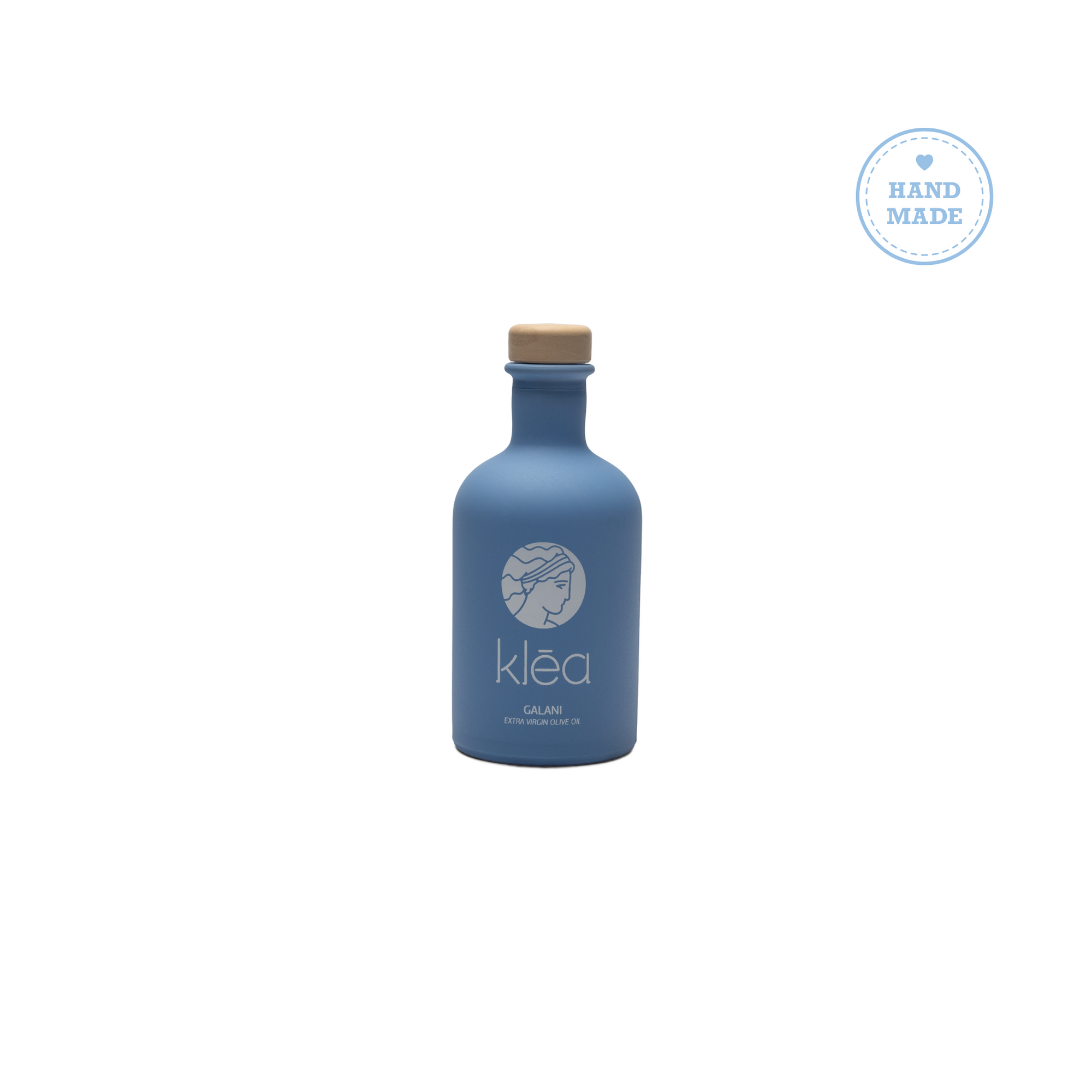 Natives Olivenöl Extra Galani von Klēa in blauer Flasche, 100ml