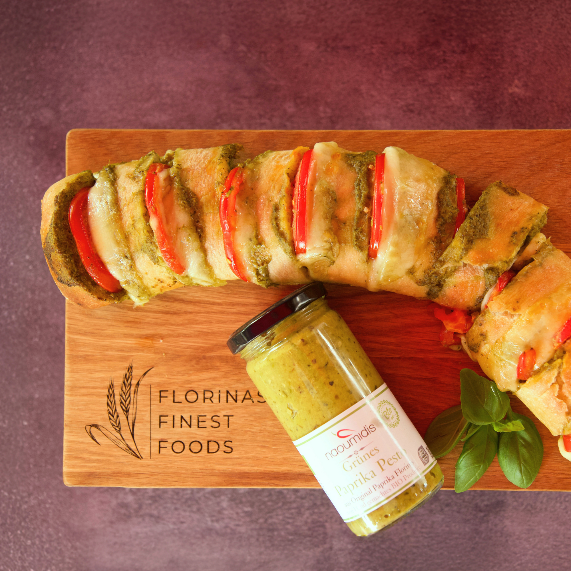 Bio Paprika Pesto grün