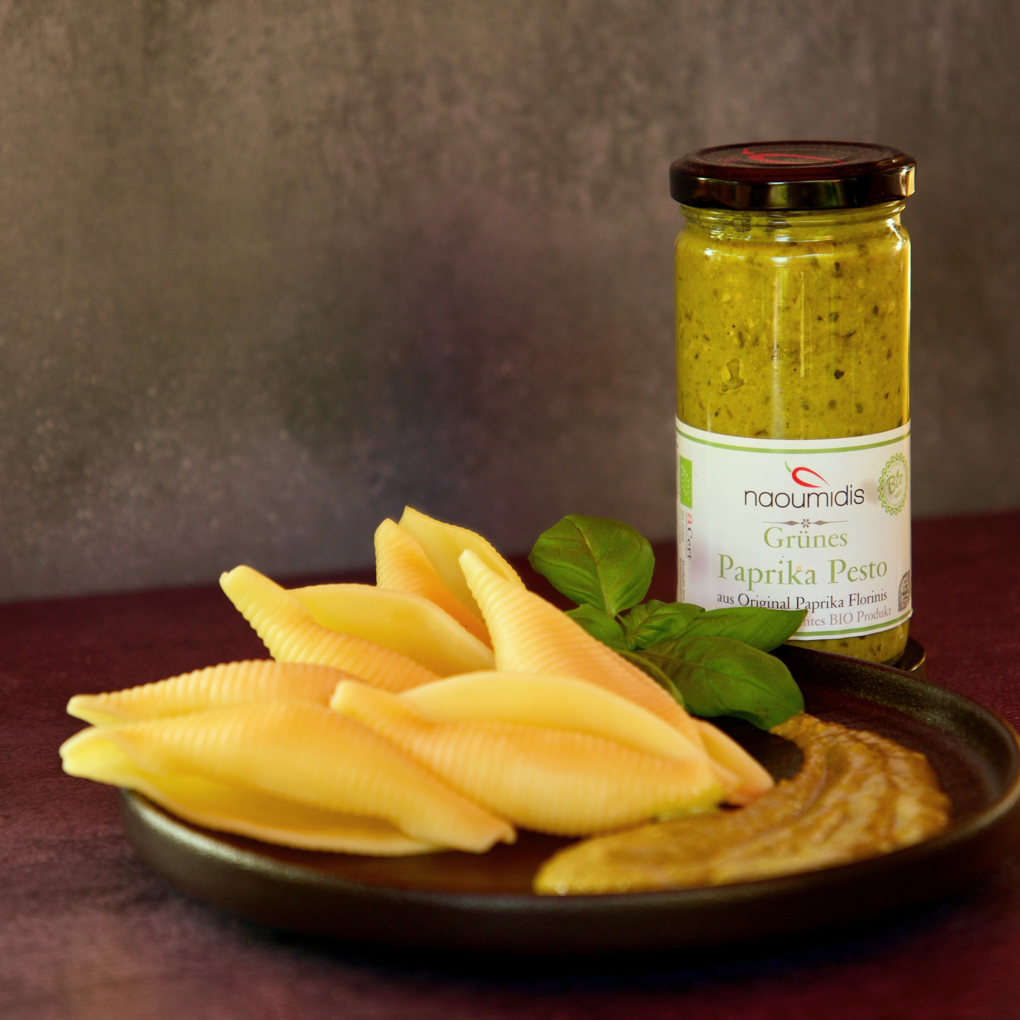 Bio Paprika Pesto grün