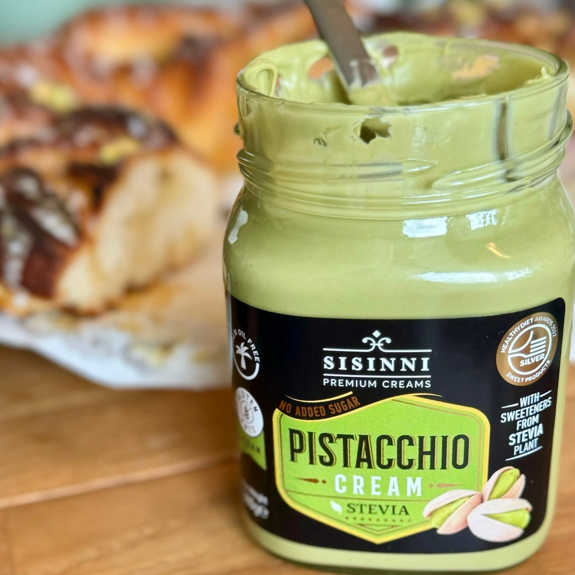 Pistaziencreme, ohne Zuckerzusatz, ohne Palmöl, 380g