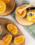 Orangen Aufstrich ohne Zuckerzusatz