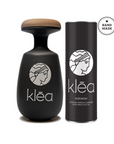 Würzig - Premium Koroneiki Natives Olivenöl Extra Set - Keramikflasche & Nachfüllbehälter