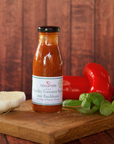 Bio Paprika Tomaten Sauce mit Basilikum