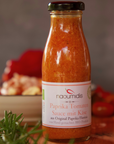 Bio Paprika Tomaten Sauce mit Käse