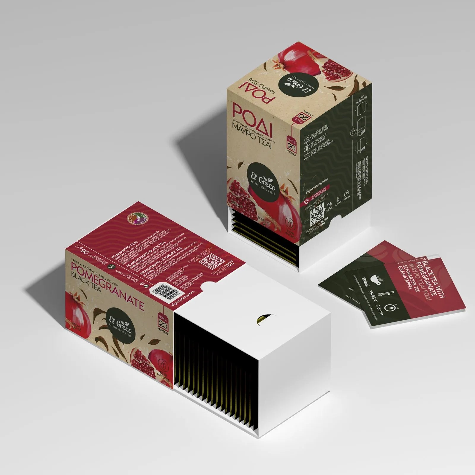 Schwarzer Tee mit Granatapfel image 3